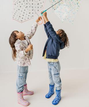 Imperméable à capuche à motifs fleuris fille vue12 - GEMO (ENFANT) - GEMO