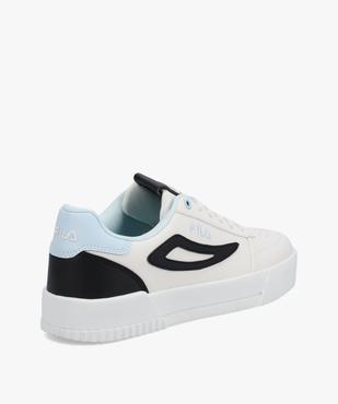 Tennis femme à détails colorés fermeture lacets – Fila Milena vue4 - FILA - GEMO