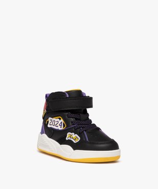 Baskets garçon mid-cut à scratch style dunk vue3 - GEMO 4G GARCON - GEMO