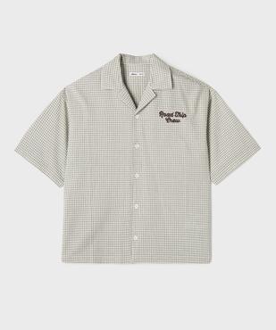 Chemise manches courtes à carreaux garçon vue1 - GEMO (JUNIOR) - GEMO