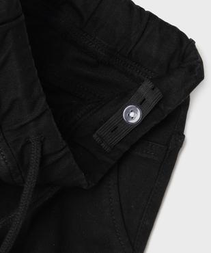Pantalon cargo résistant à taille réglable garçon vue3 - GEMO (ENFANT) - GEMO