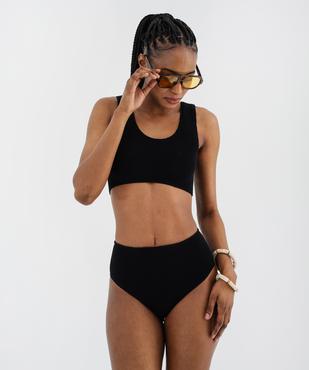 Culotte de bain extensible taille unique femme vue3 - GEMO (PLAGE) - GEMO