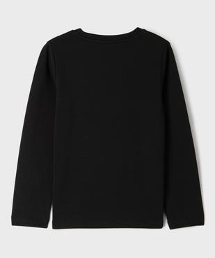 Tee-shirt chaud à manches longues et col rond mixte vue3 - GEMO (ENFANT) - GEMO