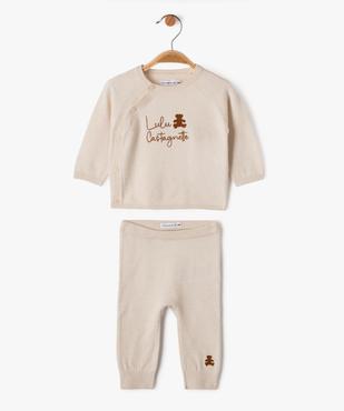 Ensemble 2 pièces gilet brassière et legging bébé - LuluCastagnette vue2 - LULUCASTAGNETTE - GEMO