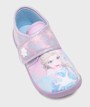 Chaussons à scratch imprimé Elsa fille - La Reine des Neiges vue6 - REINE DES NEIGE - GEMO