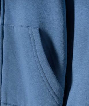 Sweat zippé avec capuche garçon vue2 - GEMO (ENFANT) - GEMO