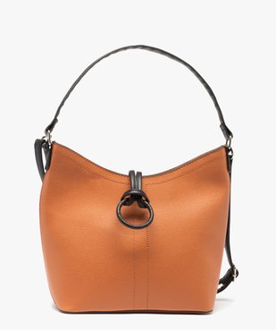 Sac à main femme forme seau grand format vue1 - GEMO (ACCESS) - GEMO