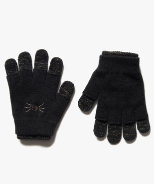 Gants fille 2-en-1 avec mitaines à paillettes vue1 - GEMO (ENFANT) - GEMO
