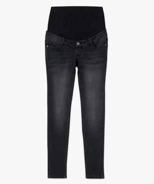 Jean de grossesse coupe Skinny avec bandeau haut vue4 - GEMO 4G MATERN - GEMO