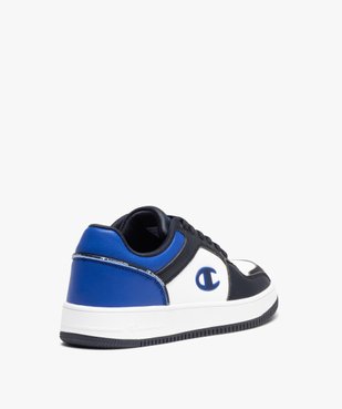 Baskets garçon tricolores à lacets – Champion vue4 - CHAMPION USA - GEMO