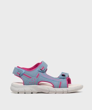 Sandales en toile ajustables par 3 scratchs fille - Lovely Wings vue1 - LOVELY WINGS - GEMO