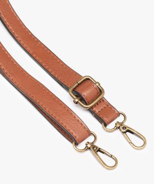Sac femme forme cabas avec devant en tapisserie vue4 - GEMO (ACCESS) - GEMO