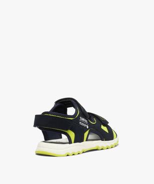 Sandales garçon tout terrain à brides scratch vue4 - GEMO (ENFANT) - GEMO