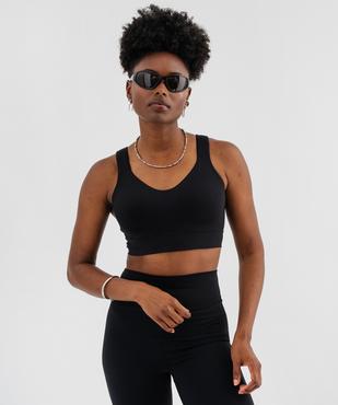 Brassière à larges bretelles avec dos travaillé vue5 - GEMO(HOMWR FEM) - GEMO