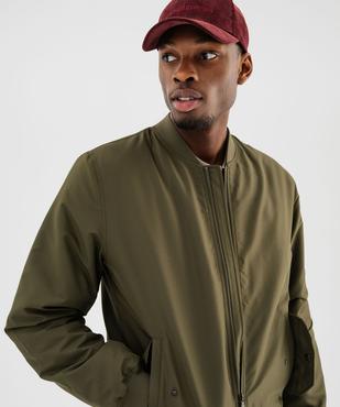 Blouson zippé style bombers homme vue2 - GEMO 4G HOMME - GEMO