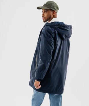 Coupe-vent déperlant coupe longue homme vue3 - GEMO (HOMME) - GEMO