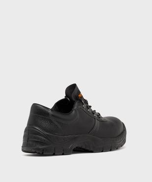 Chaussures de sécurité femme low-cut dessus en cuir grainé uni  vue10 - GEMO (EQUIPT) - GEMO
