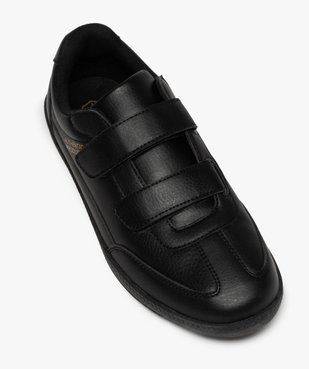 Baskets homme unies fermeture double scratch vue5 - 5 MILES - GEMO