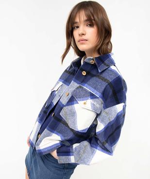 Sur-chemise femme à carreaux - Camps United vue1 - CAMPS UNITED - GEMO