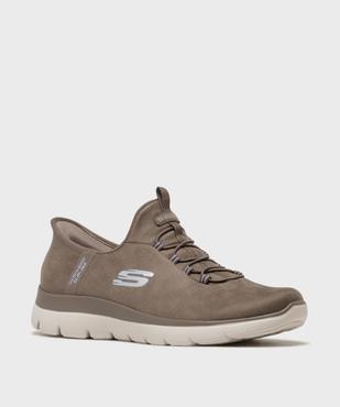 Baskets Hands Free Slip-ins® : BOBS Sport™ B Flex Lucy femme - Skechers vue3 - SKECHERS - GEMO