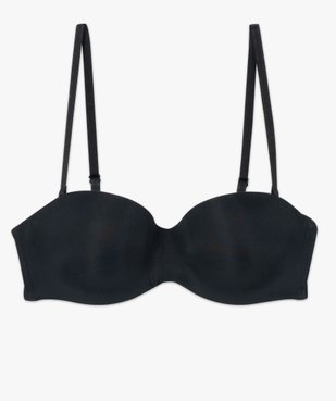 Soutien-gorge bandeau en microfibre avec bretelles muti-positions vue5 - GEMO(HOMWR FEM) - GEMO