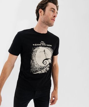 Tee-shirt manches courtes imprimé homme - L'étrange Noël de monsieur Jack vue1 - L'ETRANGE NOEL - GEMO