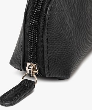 Porte monnaie à fermeture zippée femme vue2 - GEMO (ACCESS) - GEMO