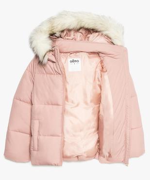 Doudoune fille à capuche duveuteuse vue2 - GEMO (ENFANT) - GEMO