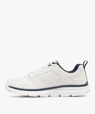 Baskets homme légères running en mesh Burns 2.0 - Skechers vue3 - SKECHERS - GEMO