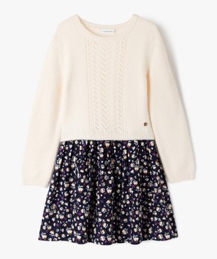 Robe effet 2-en-1 fille - LuluCastagnette vue1 - LULUCASTAGNETTE - GEMO