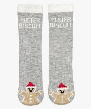 Chaussettes garçon antidérapantes motif Noël vue1 - GEMO (ENFANT) - GEMO