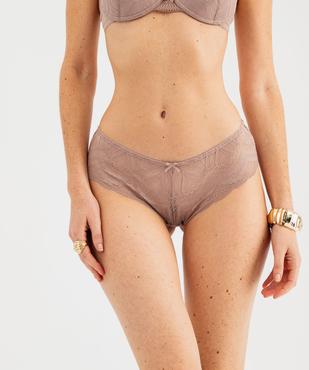 Shorty en dentelle et tulle femme (lot de 2) vue1 - GEMO(HOMWR FEM) - GEMO