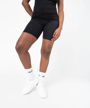 Legging court en maille extensible femme vue7 - GEMO 4G FEMME - GEMO