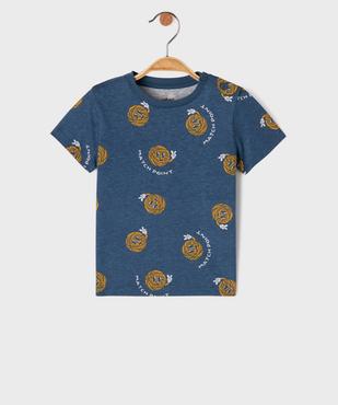 Tee-shirt à manches courtes à motifs sportifs bébé garçon  vue1 - GEMO 4G BEBE - GEMO