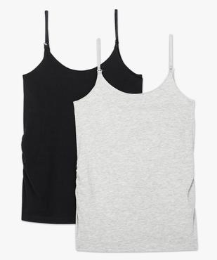 Débardeur d’allaitement à fines bretelles (lot de 2) vue6 - GEMO (MATER) - GEMO