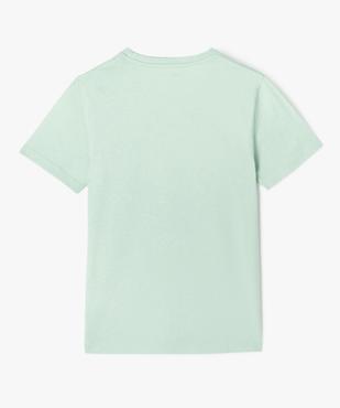 Tee-shirt manches courtes imprimé skate garçon vue4 - GEMO 4G GARCON - GEMO
