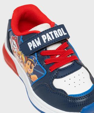 Baskets basses à scratch et imprimé garçon - La Pat'Patrouille vue6 - PAT PATROUILLE - GEMO