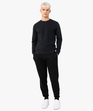 Sweat homme avec intérieur molletonné vue5 - GEMO (HOMME) - GEMO