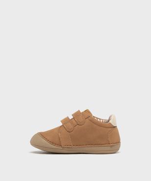 Chaussures premiers pas souples et légères bébé garçon - Hobiz vue3 - HOBIZ - GEMO