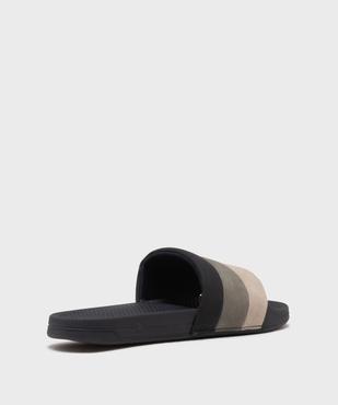 Mules de piscine à large bride matelassée homme - Isotoner vue4 - ISOTONER - GEMO