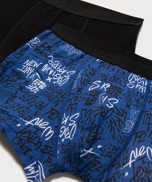 Boxers en coton stretch garçon (lot de 2) vue2 - GEMO 4G GARCON - GEMO