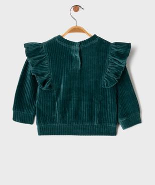 Sweat de Noël bébé fille vue3 - GEMO(BEBE DEBT) - GEMO