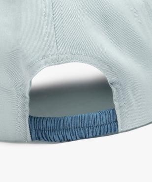 Casquette tricolore avec message en maille bouclette bébé vue3 - GEMO (ACCESS) - GEMO