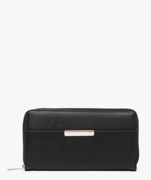 Portefeuille rigide fermeture zippée femme vue1 - GEMO (ACCESS) - GEMO