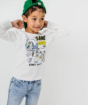 Tee-shirt manches longues avec motif sur l’avant garçon vue6 - GEMO 4G GARCON - GEMO