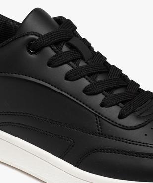 Baskets homme unies style rétro à lacets avec semelle épaisse vue6 - PREMIER PRIX BY GEMO - GEMO