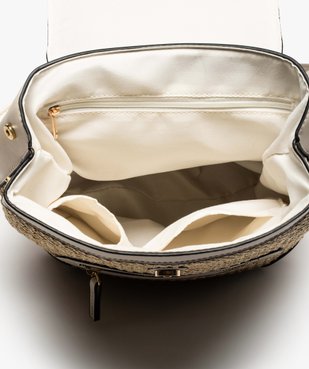 Sac à dos femme bimatière vue3 - GEMO (ACCESS) - GEMO