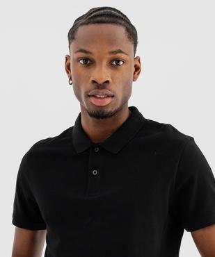 Polo manches courtes en coton homme vue2 - GEMO 4G HOMME - GEMO