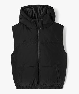 Blouson sans manches à capuche garçon vue2 - GEMO 4G FILLE - GEMO