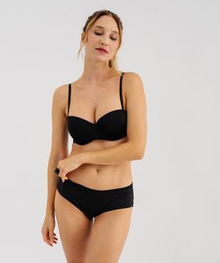  Soutien-gorge bandeau en microfibre avec bretelles muti-positions vue5 - GEMO 4G FEMME - GEMO